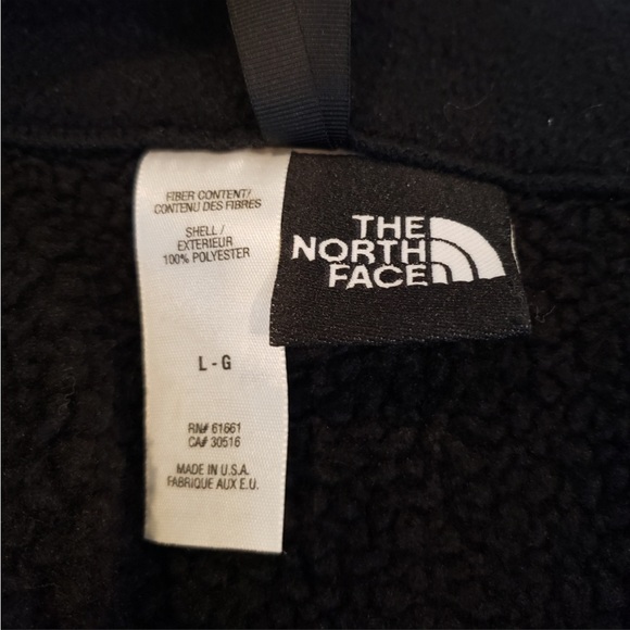North Face Fleece Zip Up Vest Retro style Collar Trim/Accent Women's Large - Picture 5 of 14